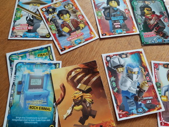 Ninja go časopisy s kartami, 