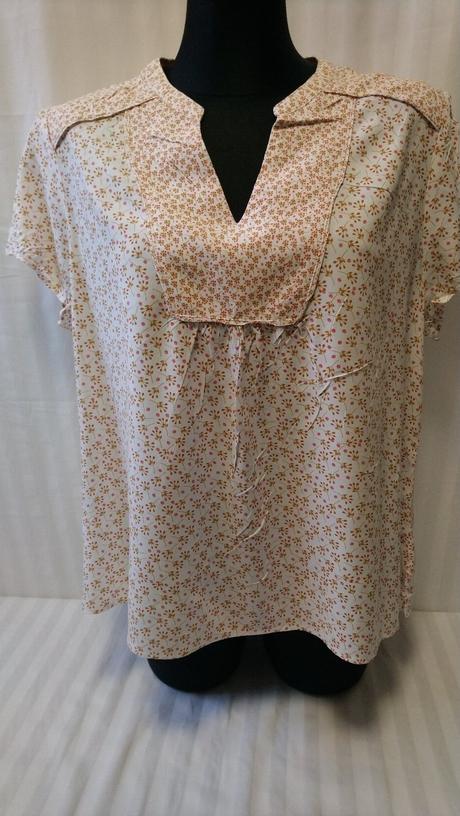 Dámsky top s farebným vzorom, camaieu, camaieu,xxxl