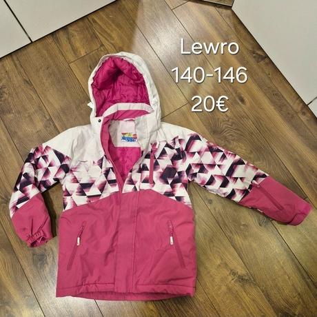 Zimná lyžiarska bunda, lewro,140
