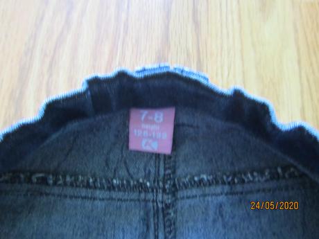 Riflová sukňa 128, 128