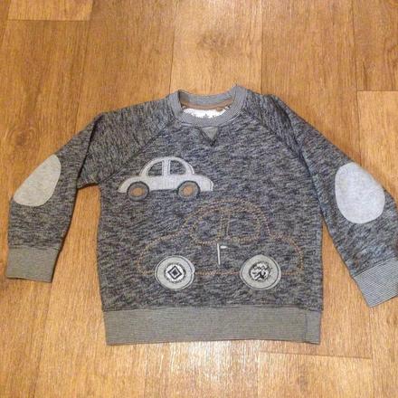 Autíčková mikina, next,110
