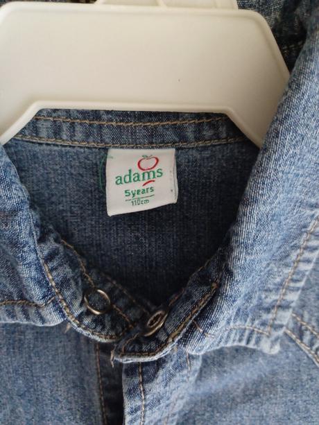 Frajerská riflová košeľa, adams,110