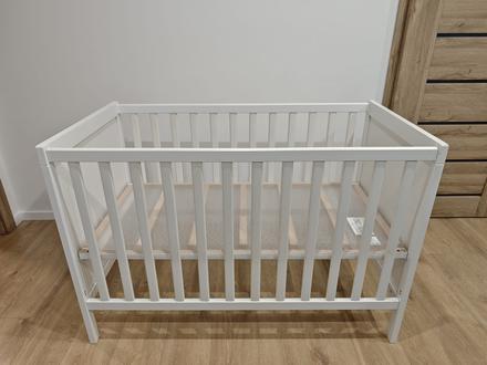 Ikea detská postieľka sundvik, šírka (cm): 60,dĺžka (cm): 120