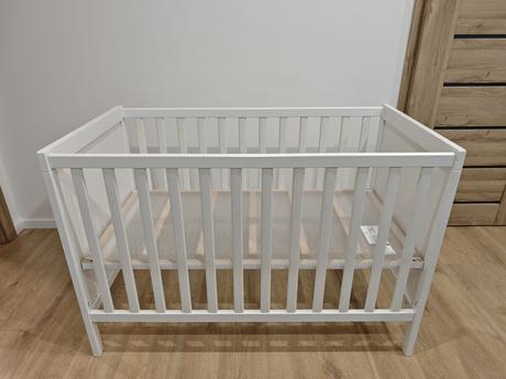 Ikea detská postieľka sundvik, šírka (cm): 60,dĺžka (cm): 120
