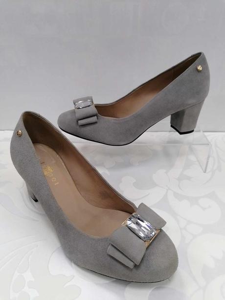 Dámske kožené lodičky 17010136 z, 36