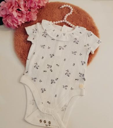 F&f bavlnené body s romantickým golierikom, f&f,62