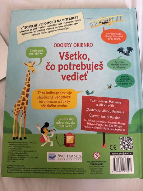 Kniha vsetko co potrebujes vediet, 
