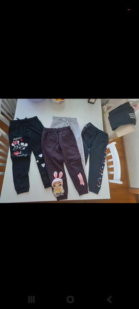Zateplene teplaky 6/7 rokov, h&m,122