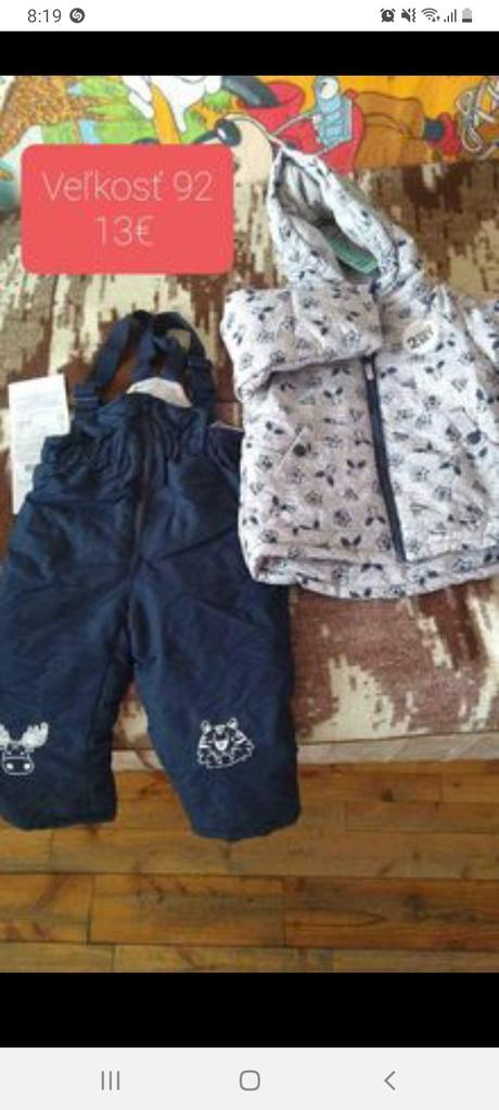 Zimušna bunda+oteplovaky, 92