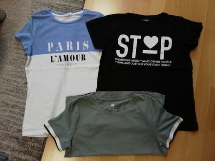 Tričká, h&m,146