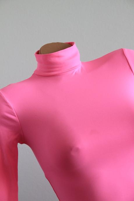 Ružový body top, bershka, bershka,xs