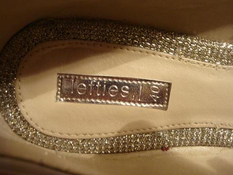 Baleríny  - strieborné zn. lefties, 40