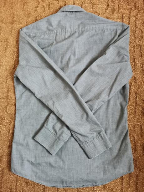 Pánska slim košeľa h&m, h&m,s
