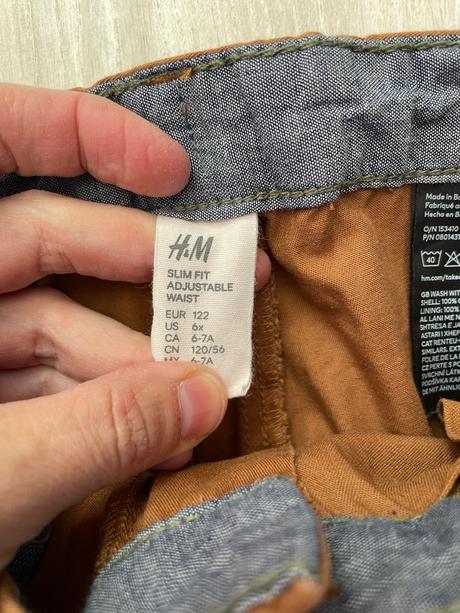Spoločenské nohavice, hm, 122, h&m,122
