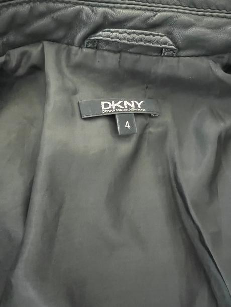 Dkny biker kožená bunda vel.4, dkny,104