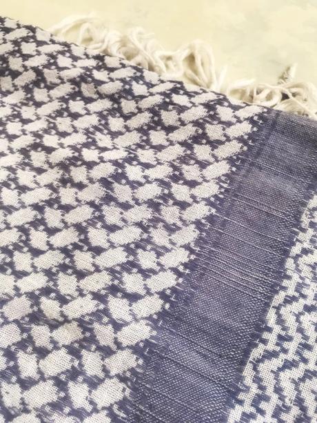 Sedliacka veľká bavlnená šatka, xxxl