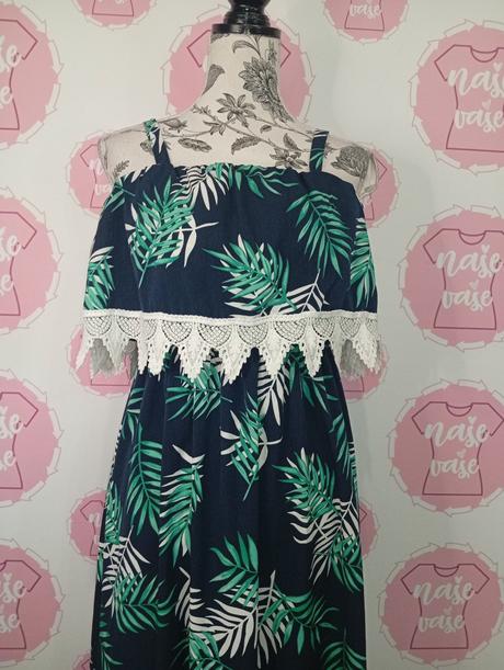 Letné maxi šaty l/xl, l