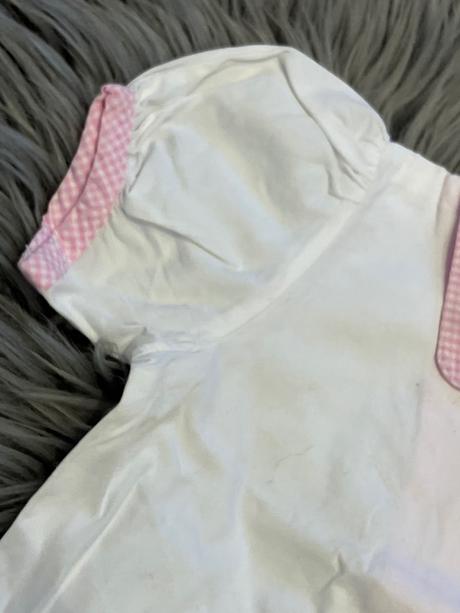 Dievčenská košeľa bielo ružová st.bernard (74), 74