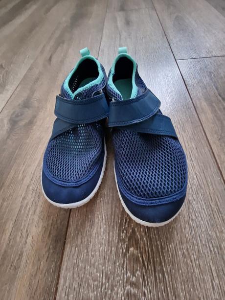 Obuv do vody na suchý zips tyrkysová, veľ. 36-37, 36