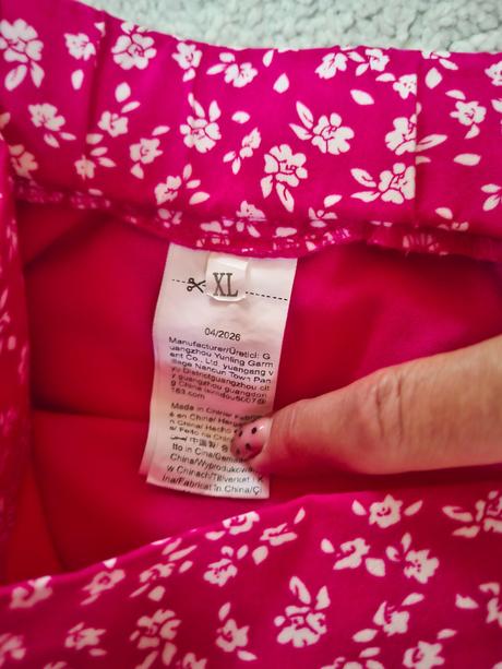 Maxi sukna ruzova, xl