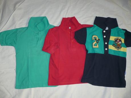 Tričká polokošele 3ks, 104