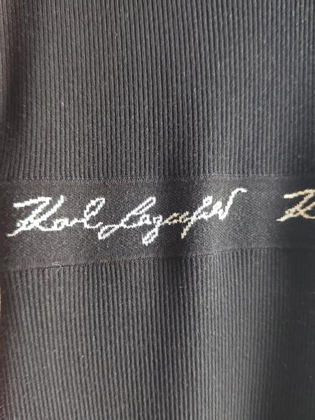 Karl lagerfeld originál kvalitné krásne šaty, m