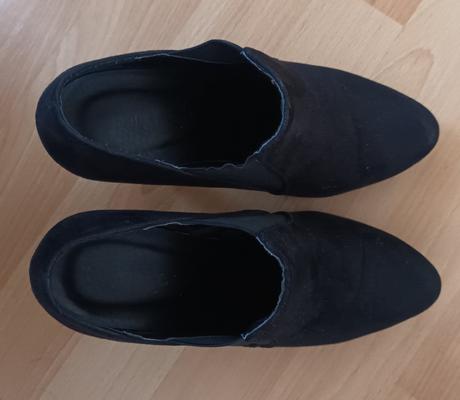 Cierne vysoke lodicky, deichmann,38