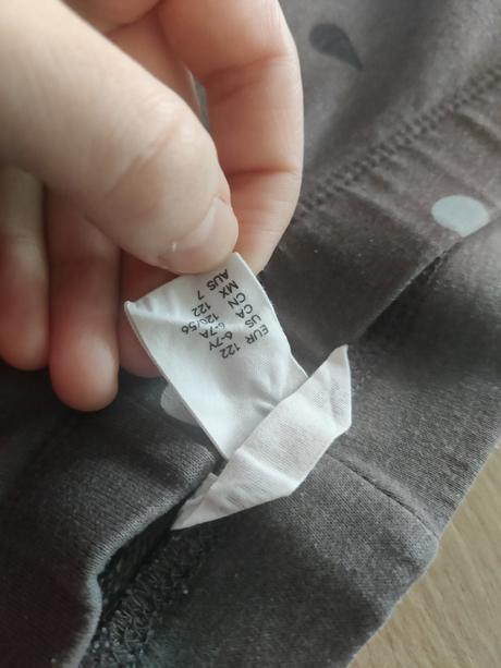 Zateplené legínky, h&m,116