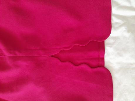 Sukňu cyklamenovej farby, xxl