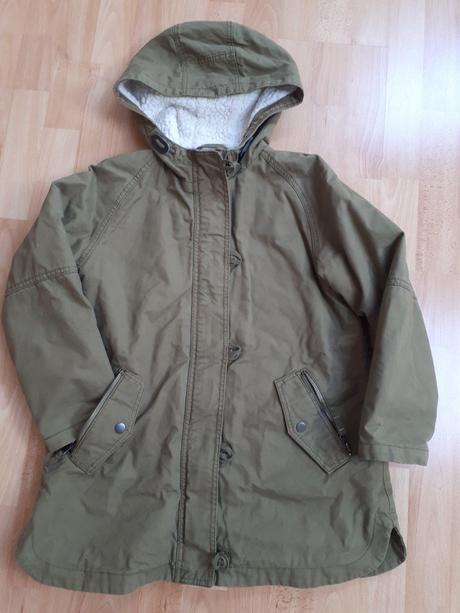 Hrubá bunda širšieho strihu 140, 146, next,140