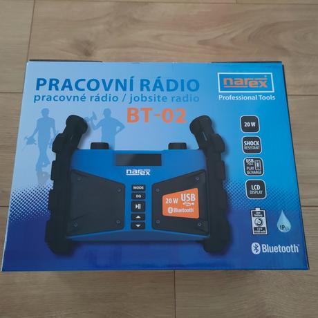 Nové stavebné rádio narex, 