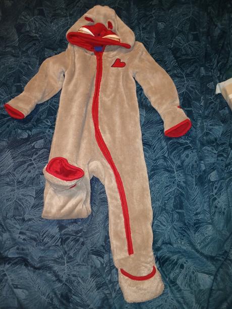 Flisový overal bobor, lupilu,80