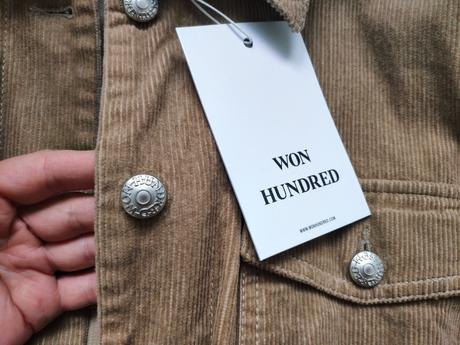 Won hundred kordová bunda oversize (xs,s,m,l), 34 - xs