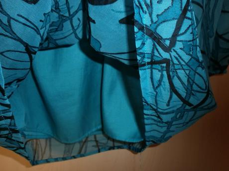 Tyrkysová tunika alebo minišaty vila clothes, m