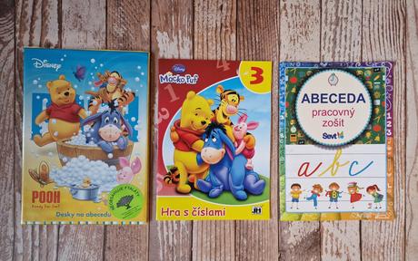 Abeceda a čísla (3 ks), 