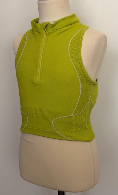 4f bezšvíkový športový crop top - podprsenka, xs