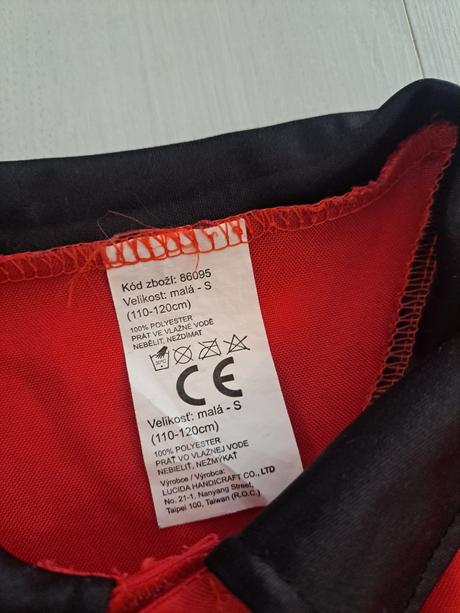 Kostým hasič 110-120cm, 