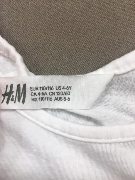 Tielko s motýľom nové, h&m,110