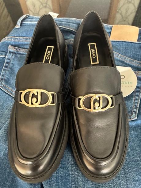 Liu jo kožené mokasíny dámske na plochom podpätku, liu jo,39