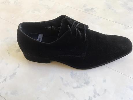 Semišové spoločenské topánky, 42