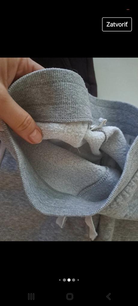 Zateplene teplaky 6/7 rokov, h&m,122