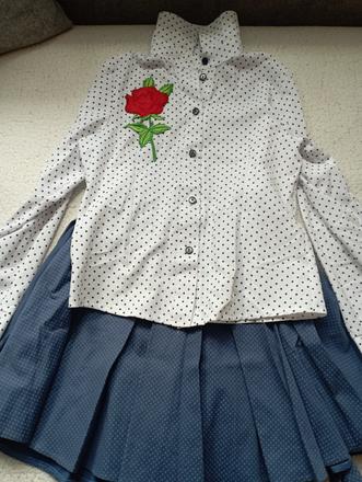 Predám sukničky+ košieľka, 110