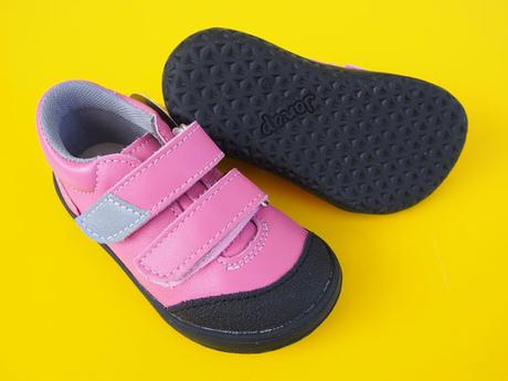 Detské kožené barefoot topánky jonap b22 ružova, jonap,20 - 27