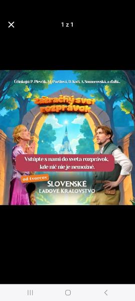 Divadlo pre deti- zázračný svet rozprávok