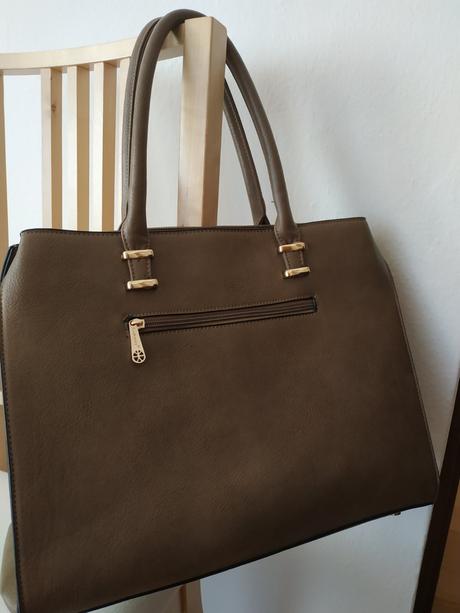 Kabelka ekokoža,farba tmavé kapučíno,