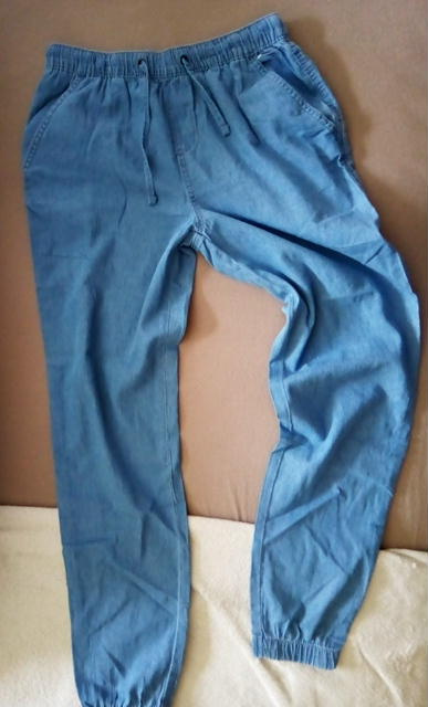 Letnejšie bavlnené na gumu raz vzaté m/l, m