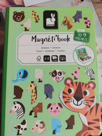 Magnetická skladačka zvieratá, 