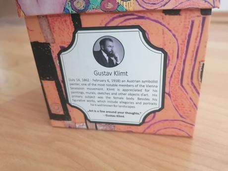 Pohár gustáv klimt v darčekovom balení,