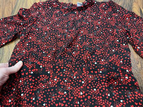 Srdiečkové šaty lindex 164, lindex,164