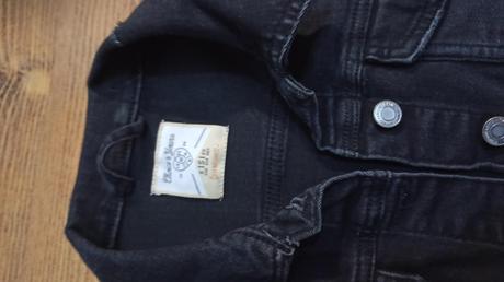 Rifľová bunda, moderná, málinko nosená, stradivarius,26